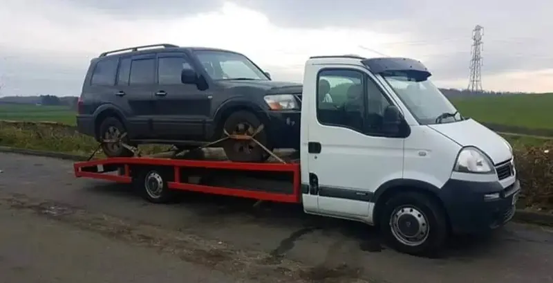4x4 recovery for scrap near Longtown